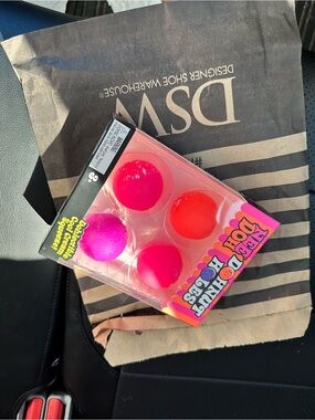Soft Sensory Balls - Bright Pink & Red - Kids Learning Toy